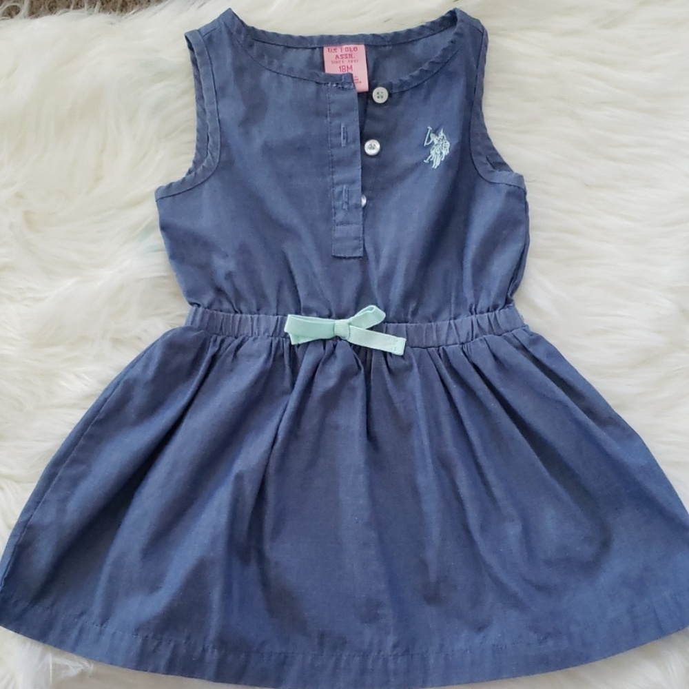 Baby girl jean dress